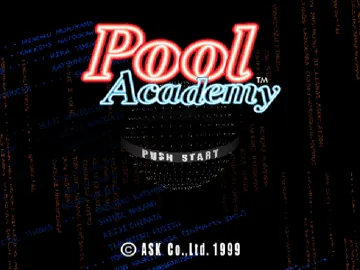 Pool Academy (EU) screen shot title